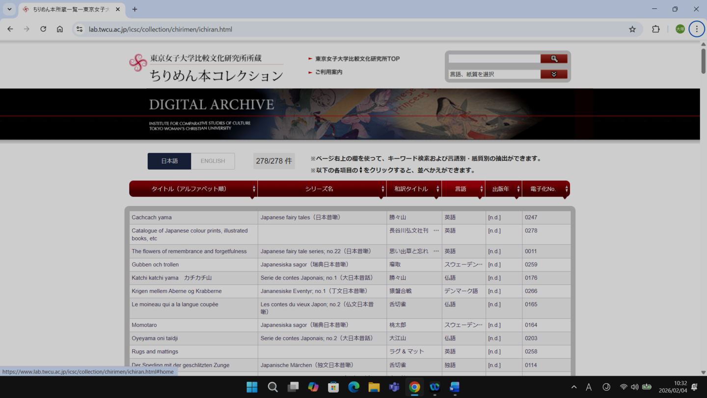 ちりめん本コレクション
