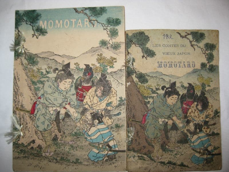 ちりめん本と平紙本の大きさ比較