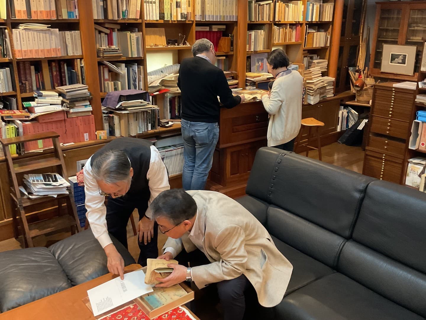 山村邸 蔵書の深読み会